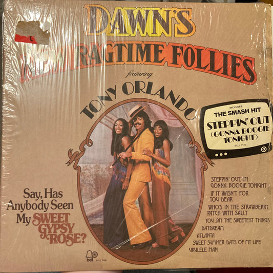 Dawn (5) Featuring Tony Orlando : Dawn's New Ragtime Follies (LP, Album, Mon)