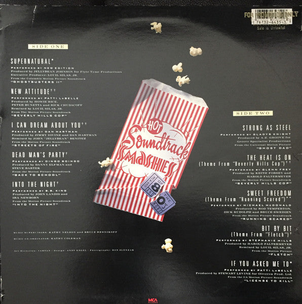 Various : Soundtrack Smashes: The 80's & More (LP, Comp)