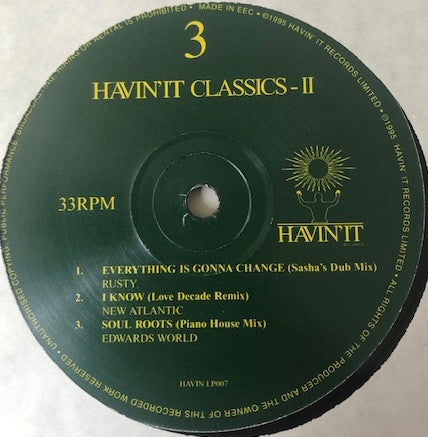 Various : Havin'It Classics (Volume II) (2xLP, Comp)
