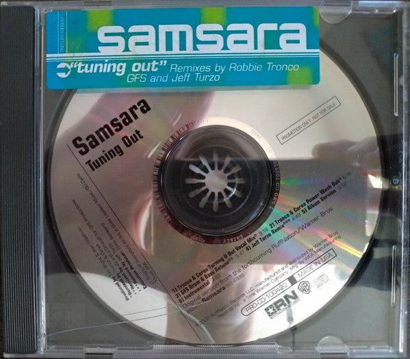 Samsara (9) : Tuning Out (CD, Single, Promo)