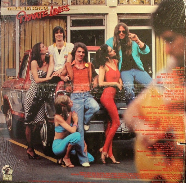 Private Lines : Trouble In School (LP, Album)