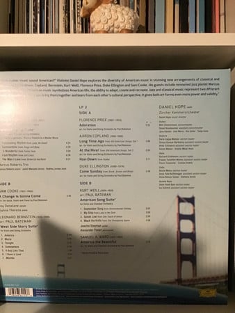 Daniel Hope, Zürcher Kammerorchester ∙ Marcus Roberts Trio ∙ Joy Denalane : America (2xLP)