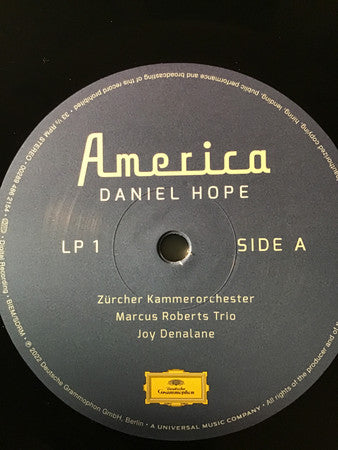 Daniel Hope, Zürcher Kammerorchester ∙ Marcus Roberts Trio ∙ Joy Denalane : America (2xLP)