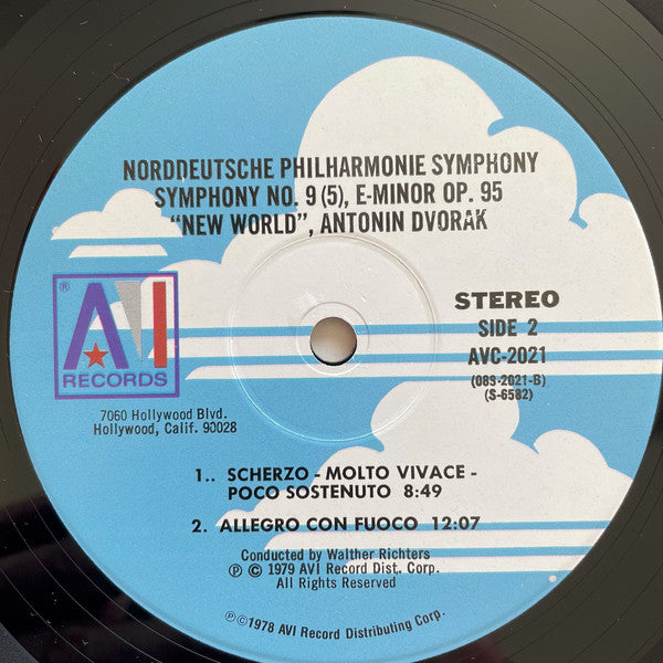 Antonín Dvořák, Norddeutsche Philharmonie Symphony, Ludwig Zamert : Symphony No. 9 In E Minor, Op.95, "New World" (LP, Album)