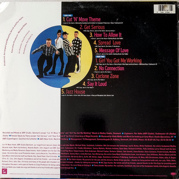 Cut 'N' Move : Get Serious (LP, Album)