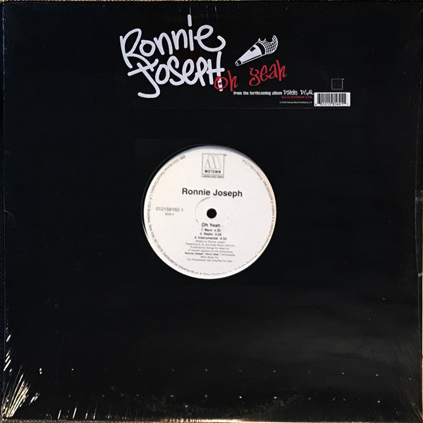 Ronnie Joseph : Oh Yeah (12", Single, Promo)