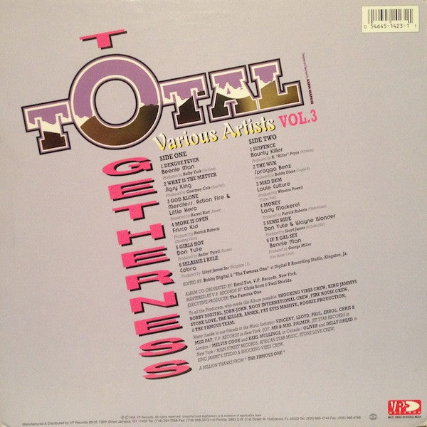 Various : Total Togetherness Vol.3 (LP, Comp)