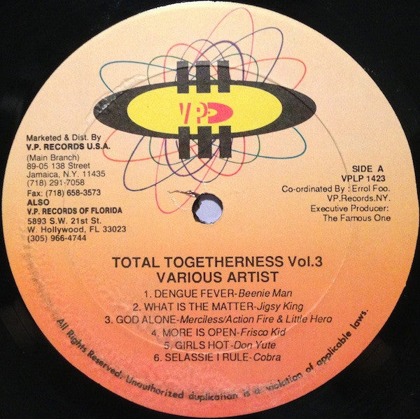 Various : Total Togetherness Vol.3 (LP, Comp)