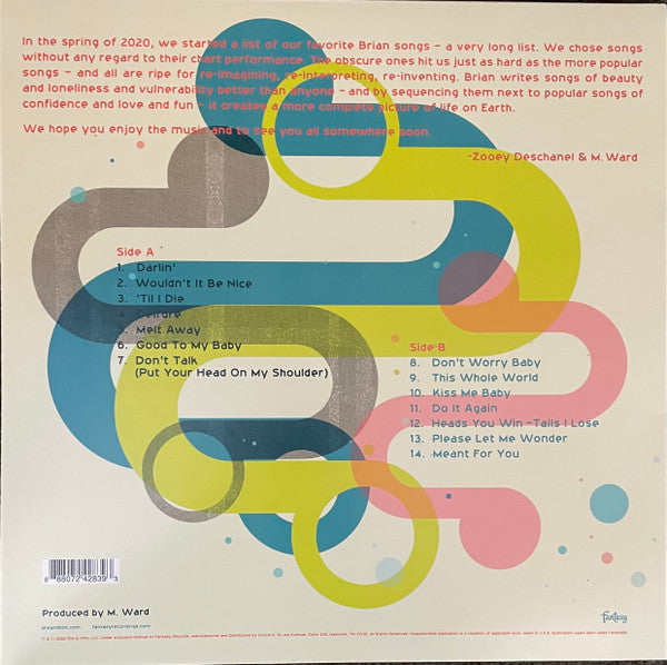 She & Him : Melt Away: A Tribute To Brian Wilson (LP, Album)