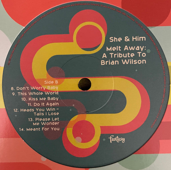 She & Him : Melt Away: A Tribute To Brian Wilson (LP, Album)