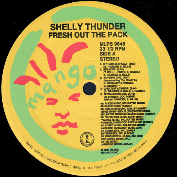 Shelly Thunder : Fresh Out The Pack (LP, Album)