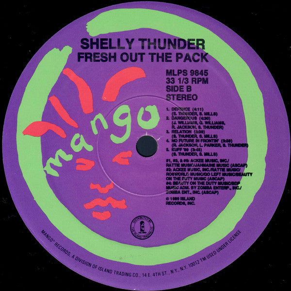 Shelly Thunder : Fresh Out The Pack (LP, Album)
