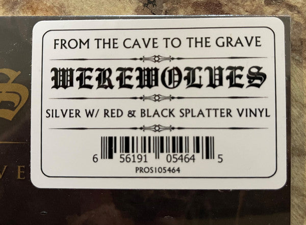Werewolves (6) : From The Cave To The Grave (LP, Album, Sil)