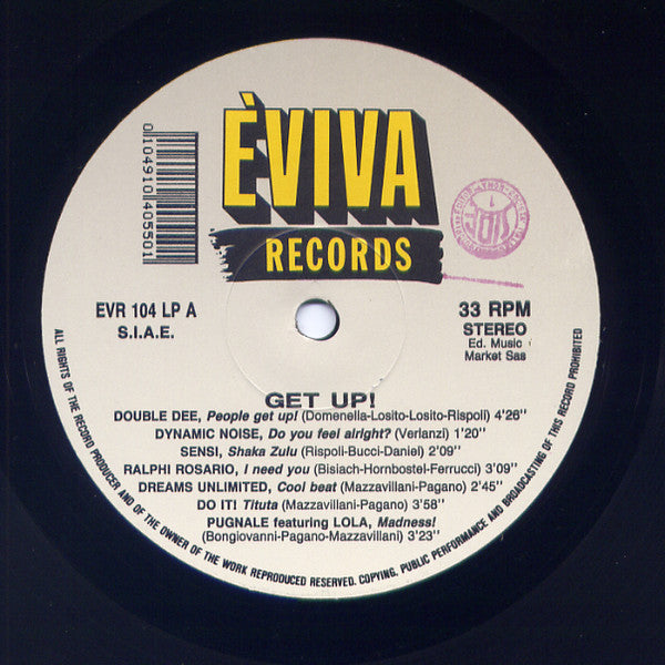 Various : Enjoy Get Up (LP, Comp)
