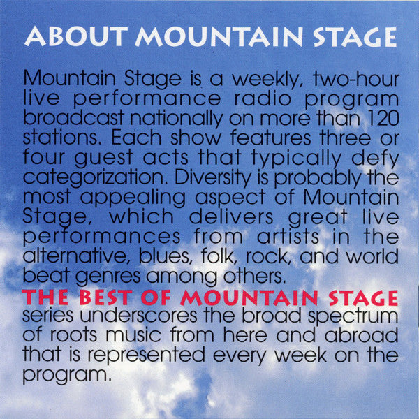 Various : Live From Mountain Stage Volume 8 (CD, Album)