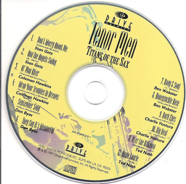 Various : Tenor Men - Titans Of The Sax (CD, Comp)