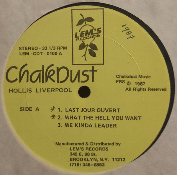 Chalkdust (2) : The Essence Of Calypso (LP, Album)