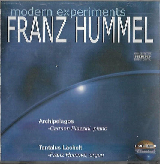 Franz Hummel : Modern Experiments (CD, Album)