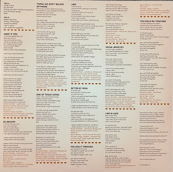 Brooke Annibale : Better By Now (LP, Club, Mar)
