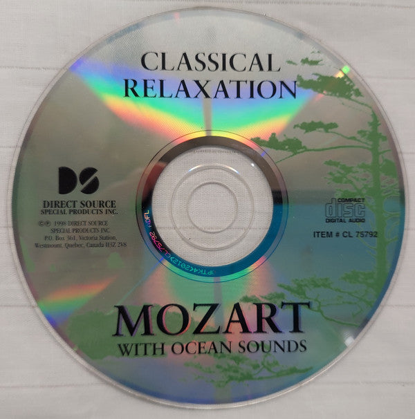 Wolfgang Amadeus Mozart, The Northstar Orchestra : Classical Relaxation With Mozart (Mozart With Ocean Sounds) (CD)