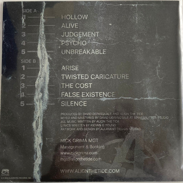Align The Tide : Hollow (LP, Album, Ltd, Sil)