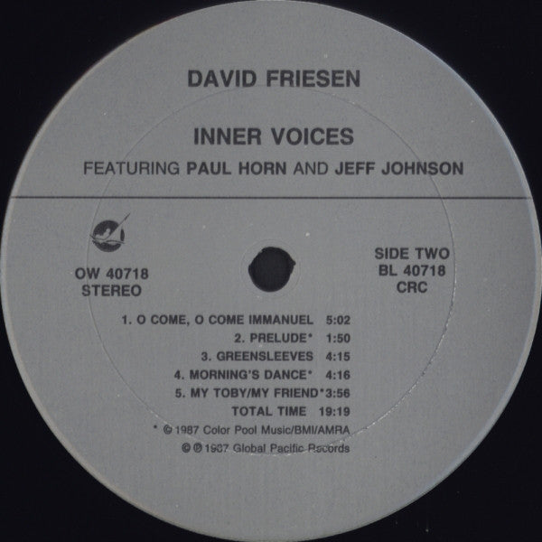 David Friesen : Inner Voices (LP, Album)