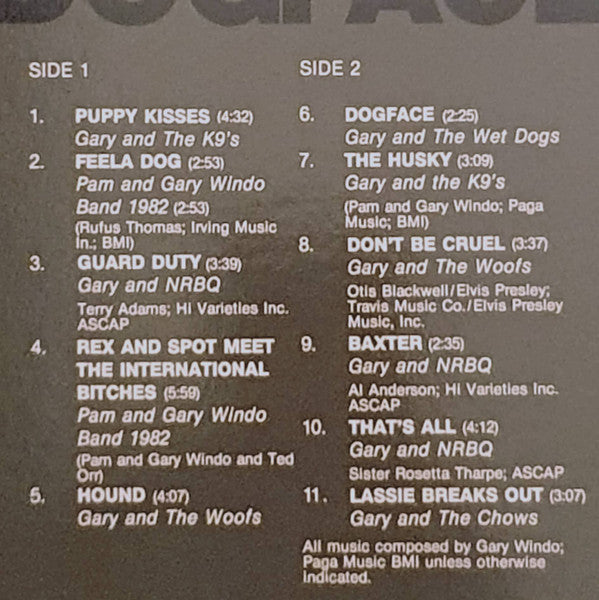 Gary Windo : Dogface (LP, Album)