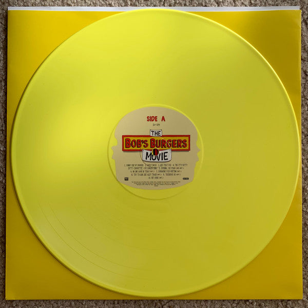 Bob's Burgers : The Bob's Burgers Movie (A Major Motion Burger Soundtrack) (LP, Album, Yel)