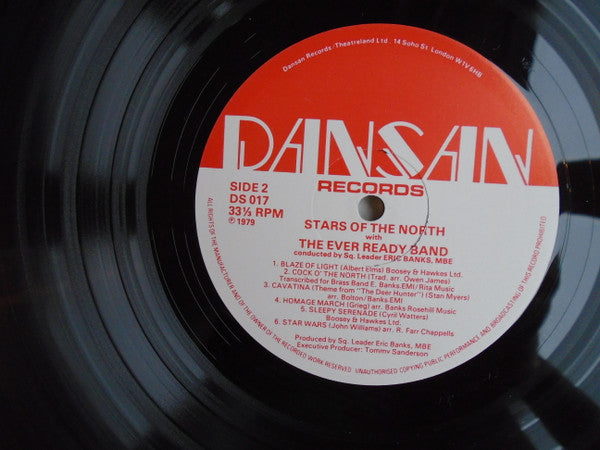 The Ever Ready Band : Stars Of The North (LP, Album)