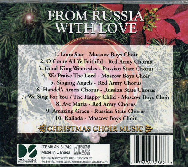 various : From Russia With Love. Christmas Choir Music (CD, Comp)