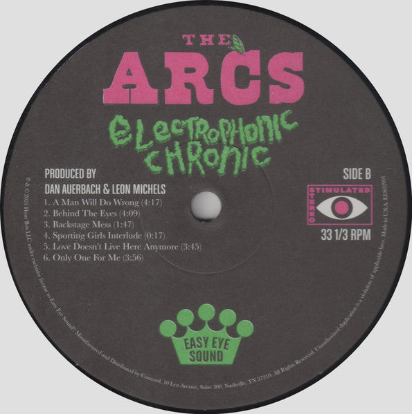 The Arcs (3) : Electrophonic Chronic (LP, Album)
