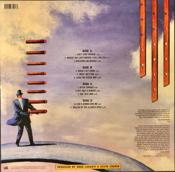 REO Speedwagon : Building The Bridge (2xLP, Album)