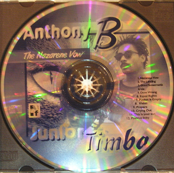 Anthony B / Junior Timba : The Nazarene Vow (CD, Album)