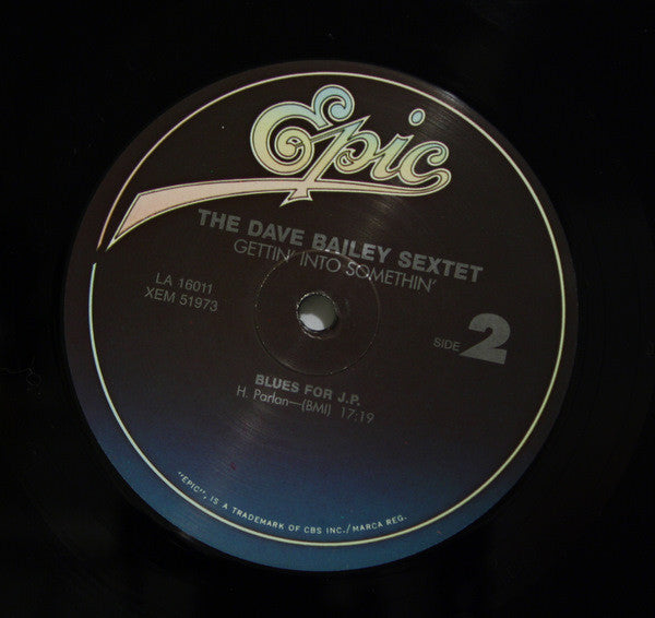 The Dave Bailey Sextet : Gettin' Into Somethin' (LP, Album, Mono, RE)