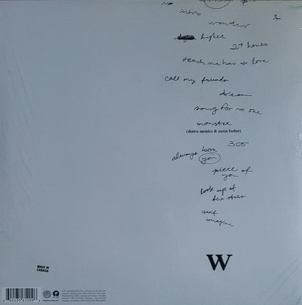 Shawn Mendes : Wonder (LP, Album, RE)