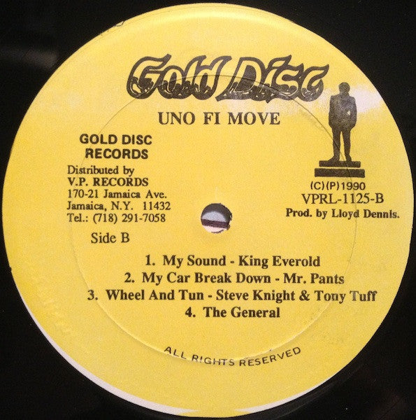 Various : Uno Fi Move (LP, Comp)