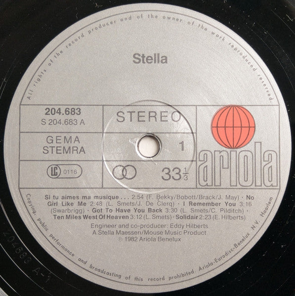Stella* : If You Do Like My Music... (LP, Album)