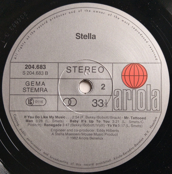 Stella Maessen : If You Do Like My Music... (LP, Album)