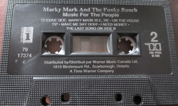 Marky Mark And The Funky Bunch : Music For The People (Cass, Album)