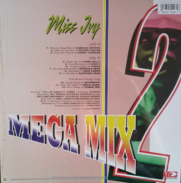 Various : Miss Ivy Mega Mix 2 (LP, Comp)