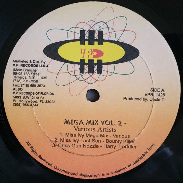 Various : Miss Ivy Mega Mix 2 (LP, Comp)