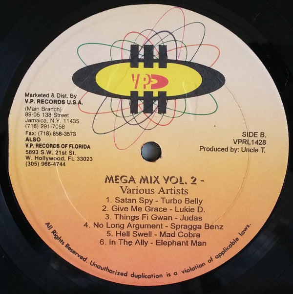 Various : Miss Ivy Mega Mix 2 (LP, Comp)