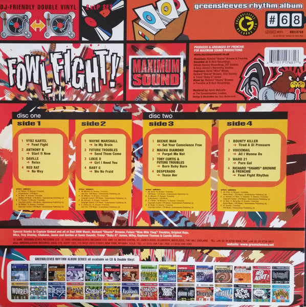 Various : Fowl Fight (2xLP, Comp)