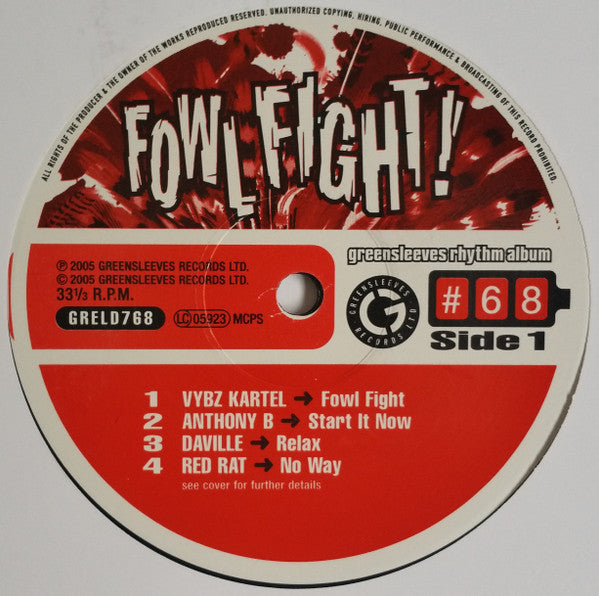 Various : Fowl Fight (2xLP, Comp)