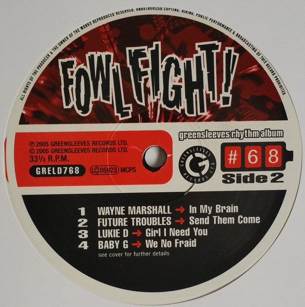 Various : Fowl Fight (2xLP, Comp)