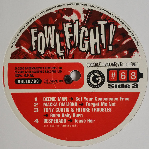 Various : Fowl Fight (2xLP, Comp)