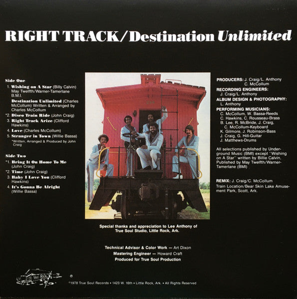 Right Track* : Destination Unlimited (LP, RE)