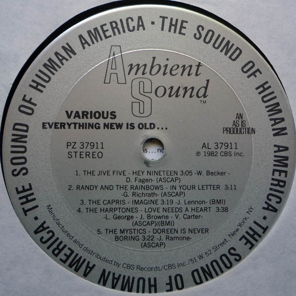 Various : Everything New Is Old...Everything Old Is New (LP, Smplr, Pit)