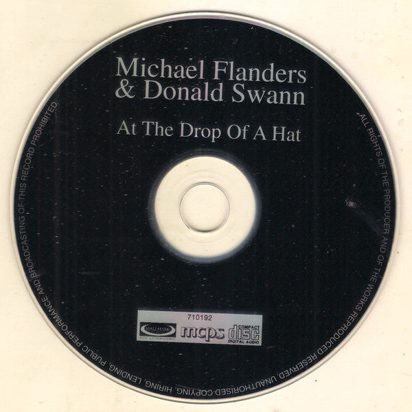 Michael Flanders And Donald Swann* : At The Drop Of A Hat (CD, Album)