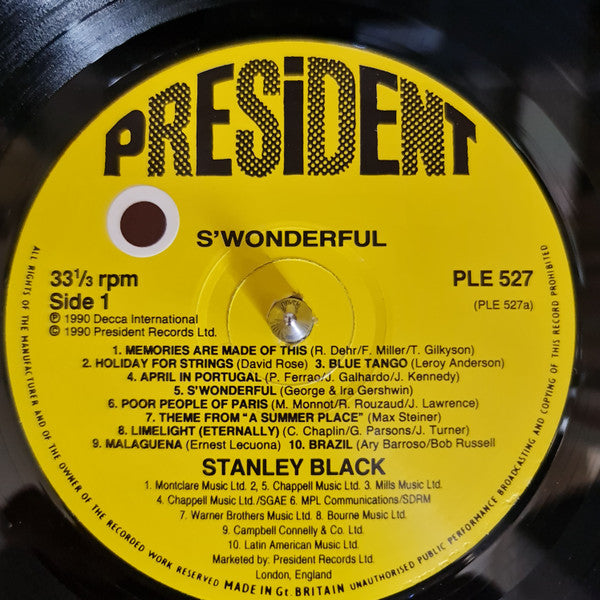 Stanley Black : S'Wonderful (LP)